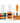 Wave Simplicity 3-In-1 Matching Combo Set / 1 Gel Polish 0.6 oz. + 1 Lacquer 0.5 oz. + 1 Dip Powder 2 oz. / #044 Dark Orange - 22700