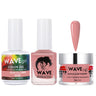 Wave Simplicity 3-In-1 Matching Combo Set / 1 Gel Polish 0.6 oz. + 1 Lacquer 0.5 oz. + 1 Dip Powder 2 oz. / #048 Dusk Till Dawn - 22700