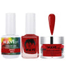 Wave Simplicity 3-In-1 Matching Combo Set / 1 Gel Polish 0.6 oz. + 1 Lacquer 0.5 oz. + 1 Dip Powder 2 oz. / #062 Maniac - 22700