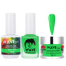 Wave Simplicity 3-In-1 Matching Combo Set / 1 Gel Polish 0.6 oz. + 1 Lacquer 0.5 oz. + 1 Dip Powder 2 oz. / #068 Neon Party - 22700