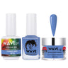 Wave Simplicity 3-In-1 Matching Combo Set / 1 Gel Polish 0.6 oz. + 1 Lacquer 0.5 oz. + 1 Dip Powder 2 oz. / #074 Summer Waves - 22700