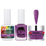 Wave Simplicity 3-In-1 Matching Combo Set / 1 Gel Polish 0.6 oz. + 1 Lacquer 0.5 oz. + 1 Dip Powder 2 oz. / #080 Dancing Sugar Plums - 22700