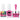 Wave Simplicity 3-In-1 Matching Combo Set / 1 Gel Polish 0.6 oz. + 1 Lacquer 0.5 oz. + 1 Dip Powder 2 oz. / #082 Ballet - 22700