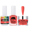 Wave Simplicity 3-In-1 Matching Combo Set / 1 Gel Polish 0.6 oz. + 1 Lacquer 0.5 oz. + 1 Dip Powder 2 oz. / #085 Signal - 22700