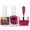 Wave Simplicity 3-In-1 Matching Combo Set / 1 Gel Polish 0.6 oz. + 1 Lacquer 0.5 oz. + 1 Dip Powder 2 oz. / #104 Think Pink - 22700