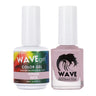 Wave Simplicity Collection 2-In-1 Matching Duo Set / 1 Gel Polish 0.5 oz. + 1 Lacquer 0.5 oz. / #P009 Vervain