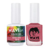 Wave Simplicity Collection 2-In-1 Matching Duo Set / 1 Gel Polish 0.5 oz. + 1 Lacquer 0.5 oz. / #P014 Magic man