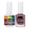 Wave Simplicity Collection 2-In-1 Matching Duo Set / 1 Gel Polish 0.5 oz. + 1 Lacquer 0.5 oz. / #P016 Judy Moody
