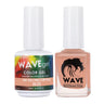 Wave Simplicity Collection 2-In-1 Matching Duo Set / 1 Gel Polish 0.5 oz. + 1 Lacquer 0.5 oz. / #P029 I'm Fall'ing For you