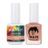 Wave Simplicity Collection 2-In-1 Matching Duo Set / 1 Gel Polish 0.5 oz. + 1 Lacquer 0.5 oz. / #P032 Delightful