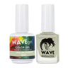 Wave Simplicity Collection 2-In-1 Matching Duo Set / 1 Gel Polish 0.5 oz. + 1 Lacquer 0.5 oz. / #P041 Sage on Saturday