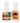 Wave Simplicity Collection 2-In-1 Matching Duo Set / 1 Gel Polish 0.5 oz. + 1 Lacquer 0.5 oz. / #P044 Dark Orange