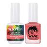 Wave Simplicity Collection 2-In-1 Matching Duo Set / 1 Gel Polish 0.5 oz. + 1 Lacquer 0.5 oz. / #P053 Walking on Sunshine