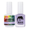 Wave Simplicity Collection 2-In-1 Matching Duo Set / 1 Gel Polish 0.5 oz. + 1 Lacquer 0.5 oz. / #P064 Periwinkle