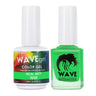 Wave Simplicity Collection 2-In-1 Matching Duo Set / 1 Gel Polish 0.5 oz. + 1 Lacquer 0.5 oz. / #P068 Neon Party
