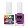 Wave Simplicity Collection 2-In-1 Matching Duo Set / 1 Gel Polish 0.5 oz. + 1 Lacquer 0.5 oz. / #P080 Dancing Sugar Plums