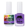 Wave Simplicity Collection 2-In-1 Matching Duo Set / 1 Gel Polish 0.5 oz. + 1 Lacquer 0.5 oz. / #P081 On the Go