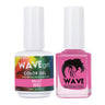 Wave Simplicity Collection 2-In-1 Matching Duo Set / 1 Gel Polish 0.5 oz. + 1 Lacquer 0.5 oz. / #P082 Ballet
