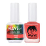 Wave Simplicity Collection 2-In-1 Matching Duo Set / 1 Gel Polish 0.5 oz. + 1 Lacquer 0.5 oz. / #P085 Signal