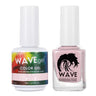 Wave Simplicity Collection 2-In-1 Matching Duo Set / 1 Gel Polish 0.5 oz. + 1 Lacquer 0.5 oz. / #P113 Silk