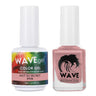 Wave Simplicity Collection 2-In-1 Matching Duo Set / 1 Gel Polish 0.5 oz. + 1 Lacquer 0.5 oz. / #P119 Not So Secret