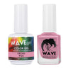Wave Simplicity Collection 2-In-1 Matching Duo Set / 1 Gel Polish 0.5 oz. + 1 Lacquer 0.5 oz. / #P124 Orchid