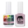 Wave Simplicity Collection 2-In-1 Matching Duo Set / 1 Gel Polish 0.5 oz. + 1 Lacquer 0.5 oz. / #P129 Lipgloss