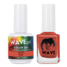 Wave Simplicity Collection 2-In-1 Matching Duo Set / 1 Gel Polish 0.5 oz. + 1 Lacquer 0.5 oz. / #P137 Kisses
