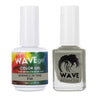 Wave Simplicity Collection 2-In-1 Matching Duo Set / 1 Gel Polish 0.5 oz. + 1 Lacquer 0.5 oz. / #P141 Wrinkle In Time