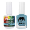 Wave Simplicity Collection 2-In-1 Matching Duo Set / 1 Gel Polish 0.5 oz. + 1 Lacquer 0.5 oz. / #P143 The Sky's The Limit