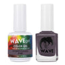 Wave Simplicity Collection 2-In-1 Matching Duo Set / 1 Gel Polish 0.5 oz. + 1 Lacquer 0.5 oz. / #P148 Stormy Clouds