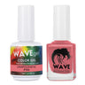 Wave Simplicity Collection 2-In-1 Matching Duo Set / 1 Gel Polish 0.5 oz. + 1 Lacquer 0.5 oz. / #P150 Unapologetic