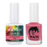 Wave Simplicity Collection 2-In-1 Matching Duo Set / 1 Gel Polish 0.5 oz. + 1 Lacquer 0.5 oz. / #P152 La Vie En Rose