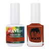 Wave Simplicity Collection 2-In-1 Matching Duo Set / 1 Gel Polish 0.5 oz. + 1 Lacquer 0.5 oz. / #P164 Tuscany
