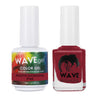 Wave Simplicity Collection 2-In-1 Matching Duo Set / 1 Gel Polish 0.5 oz. + 1 Lacquer 0.5 oz. / #P165 Passive Aggressive