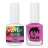 Wave Simplicity Collection 2-In-1 Matching Duo Set / 1 Gel Polish 0.5 oz. + 1 Lacquer 0.5 oz. / #P168 Cintilar