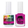 Wave Simplicity Collection 2-In-1 Matching Duo Set / 1 Gel Polish 0.5 oz. + 1 Lacquer 0.5 oz. / #P169 Total Babe