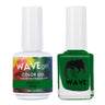 Wave Simplicity Collection 2-In-1 Matching Duo Set / 1 Gel Polish 0.5 oz. + 1 Lacquer 0.5 oz. / #P180 Jealous