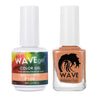 Wave Simplicity Collection 2-In-1 Matching Duo Set / 1 Gel Polish 0.5 oz. + 1 Lacquer 0.5 oz. / #P188 Good Days