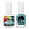 Wave Simplicity Collection 2-In-1 Matching Duo Set / 1 Gel Polish 0.5 oz. + 1 Lacquer 0.5 oz. / #P192 Talk To You Later