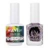 Wave Simplicity Collection 2-In-1 Matching Duo Set / 1 Gel Polish 0.5 oz. + 1 Lacquer 0.5 oz. / #P200 Glamorous