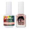 Wave Simplicity Collection 2-In-1 Matching Duo Set / 1 Gel Polish 0.5 oz. + 1 Lacquer 0.5 oz. / #P206 Because I'm Happy