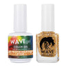 Wave Simplicity Collection 2-In-1 Matching Duo Set / 1 Gel Polish 0.5 oz. + 1 Lacquer 0.5 oz. / #P208 Reach For The Stars