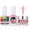 Wave Simplicity Collection 3-In-1 Matching Combo Set / 1 Gel Polish 0.5 oz. + 1 Lacquer 0.5 oz. + 1 Dip Powder 2 oz. / #P004 Dash of Sass