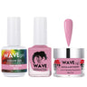 Wave Simplicity Collection 3-In-1 Matching Combo Set / 1 Gel Polish 0.5 oz. + 1 Lacquer 0.5 oz. + 1 Dip Powder 2 oz. / #P005 Pink Passion