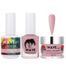 Wave Simplicity Collection 3-In-1 Matching Combo Set / 1 Gel Polish 0.5 oz. + 1 Lacquer 0.5 oz. + 1 Dip Powder 2 oz. / #P007 Sincerely, Me
