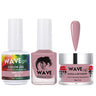 Wave Simplicity Collection 3-In-1 Matching Combo Set / 1 Gel Polish 0.5 oz. + 1 Lacquer 0.5 oz. + 1 Dip Powder 2 oz. / #P010 Simplicity