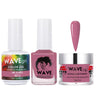 Wave Simplicity Collection 3-In-1 Matching Combo Set / 1 Gel Polish 0.5 oz. + 1 Lacquer 0.5 oz. + 1 Dip Powder 2 oz. / #P012 Mr. & Mrs.