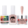 Wave Simplicity Collection 3-In-1 Matching Combo Set / 1 Gel Polish 0.5 oz. + 1 Lacquer 0.5 oz. + 1 Dip Powder 2 oz. / #P028 Typical Tan
