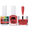 Wave Simplicity Collection 3-In-1 Matching Combo Set / 1 Gel Polish 0.5 oz. + 1 Lacquer 0.5 oz. + 1 Dip Powder 2 oz. / #P052 Stay Cautious